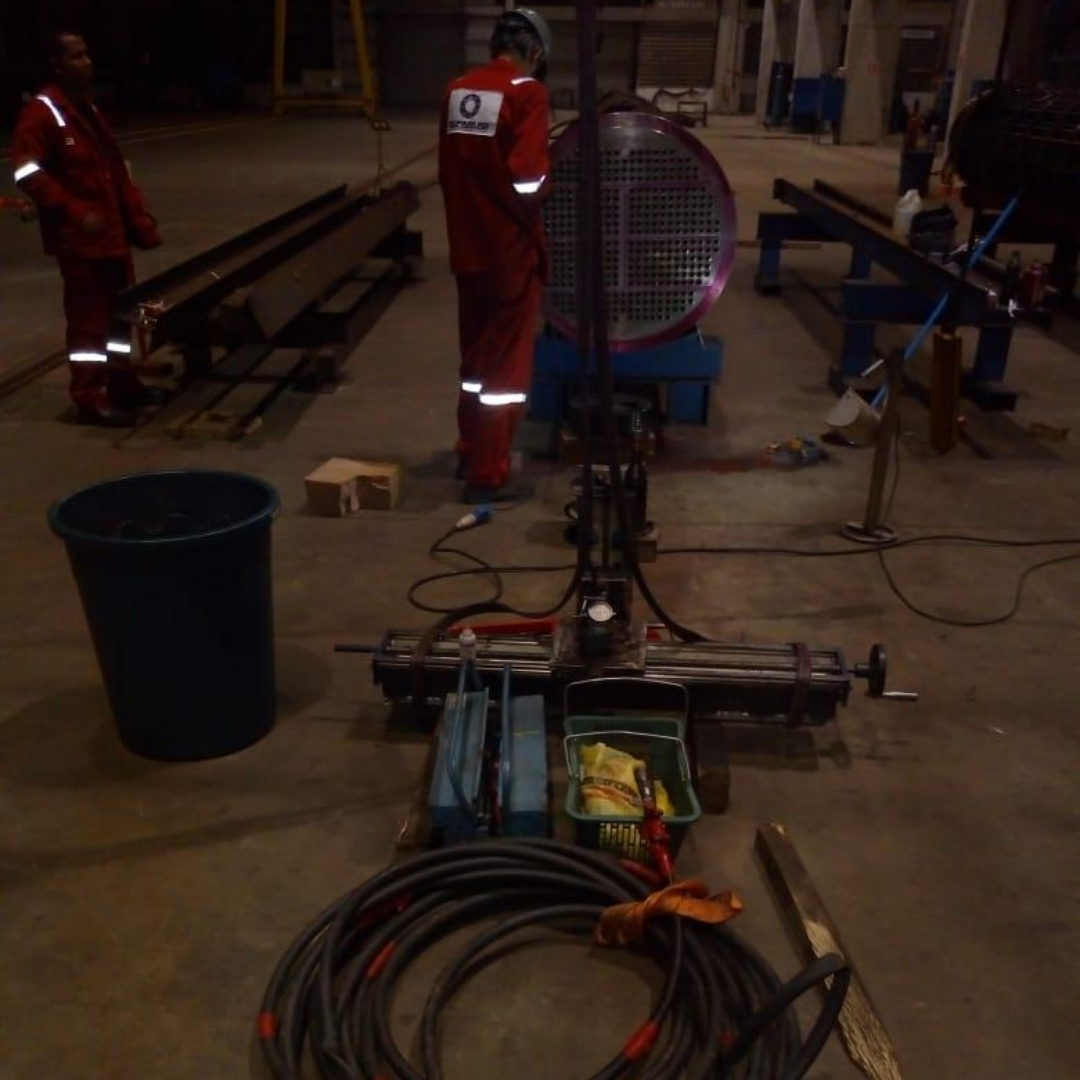 Reparusi - Soluções em usinagem de campo indutrial, petroleo, gás, textil